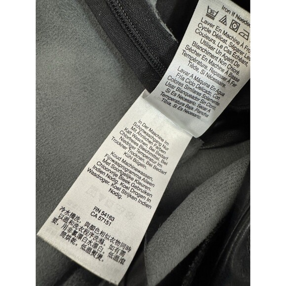 Women's DKNY Jeans Faux Leather BLACK Pants Size M BUT … READ DESCRIPTION PLE - Picture 9 of 10